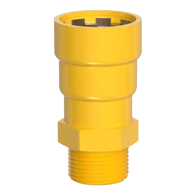 Пресс фитинги Газрусс Модель Ниппель переходной P1/2x MPT1/2 Heavy Steel Press Gas